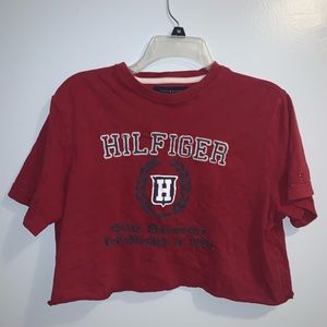 Vintage 90s Tommy Hilfiger Crop Top